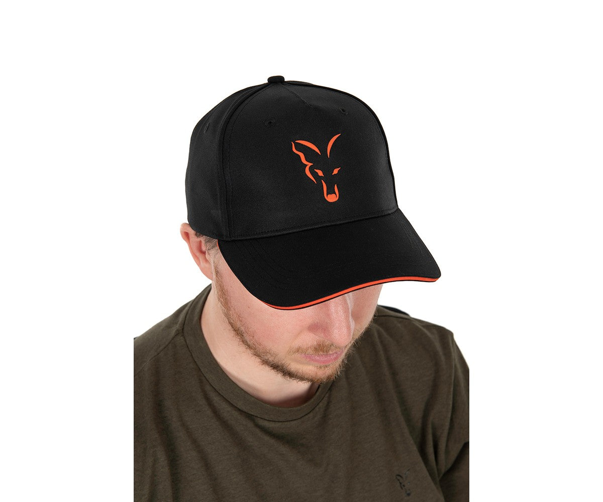 Шапка Fox Collection Baseball Cap Black/Orange
