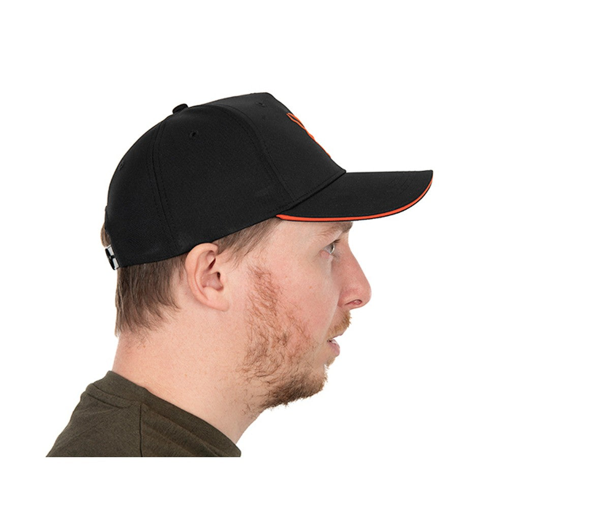 Шапка Fox Collection Baseball Cap Black/Orange