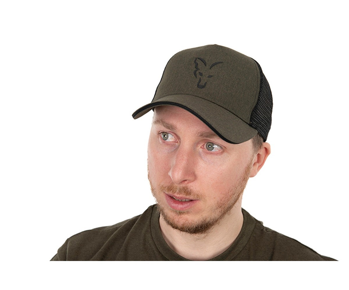 Шапка Fox Collection Trucker Cap Green & Black