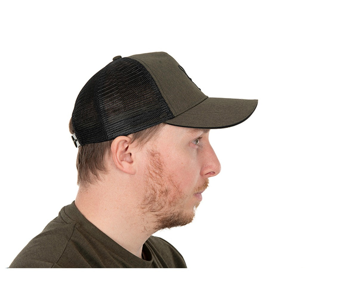 Шапка Fox Collection Trucker Cap Green & Black