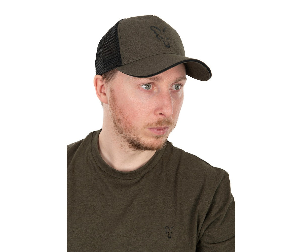 Шапка Fox Collection Trucker Cap Green & Black