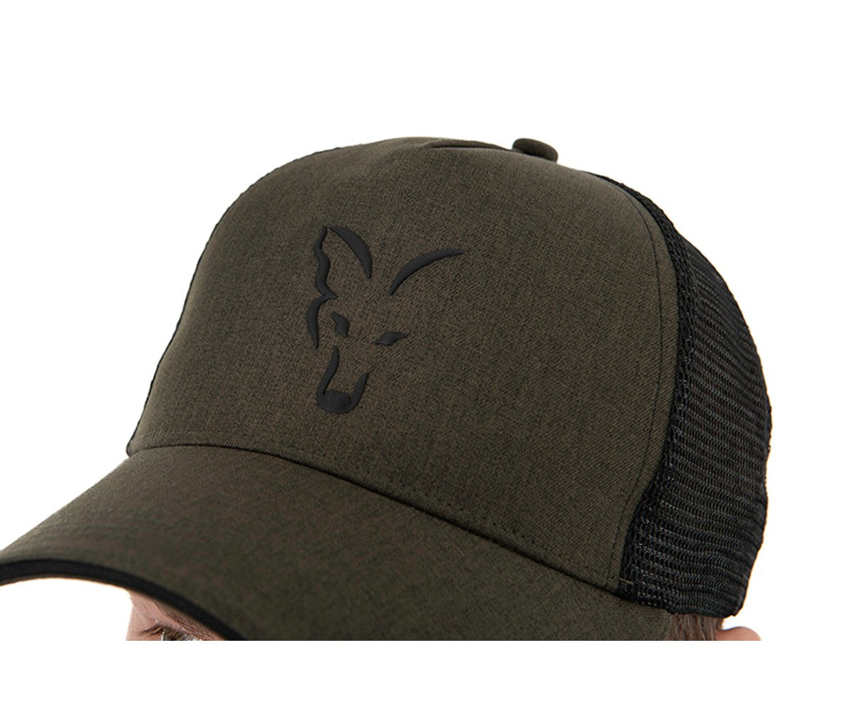 Шапка Fox Collection Trucker Cap Green & Black