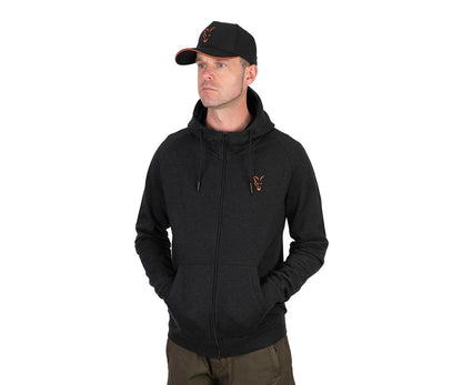 Суичър Fox Collection LW Hoody Black & Orange