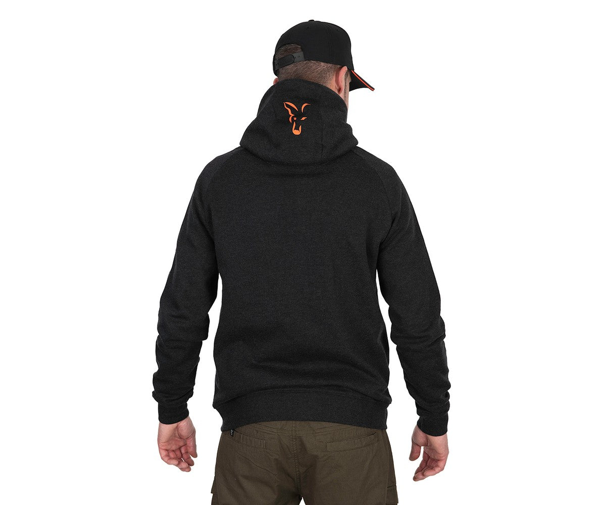 Суичър Fox Collection LW Hoody Black & Orange