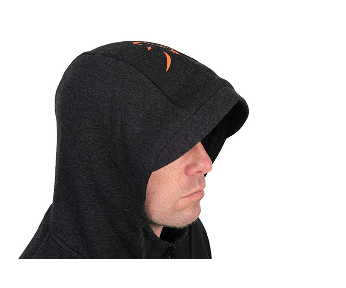 Суичър Fox Collection LW Hoody Black & Orange