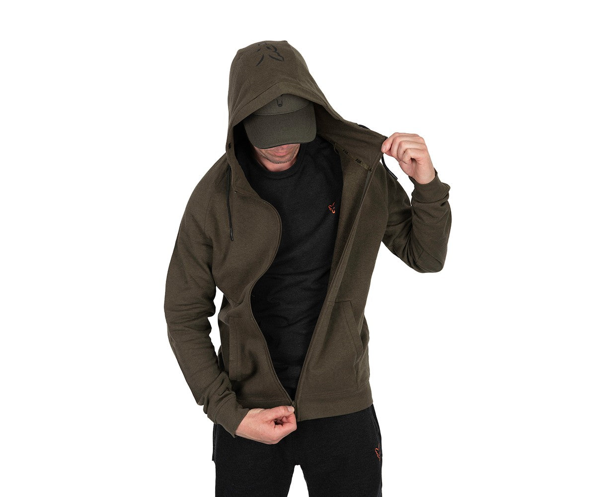 Суичър Fox Collection LW Hoody Green & Black