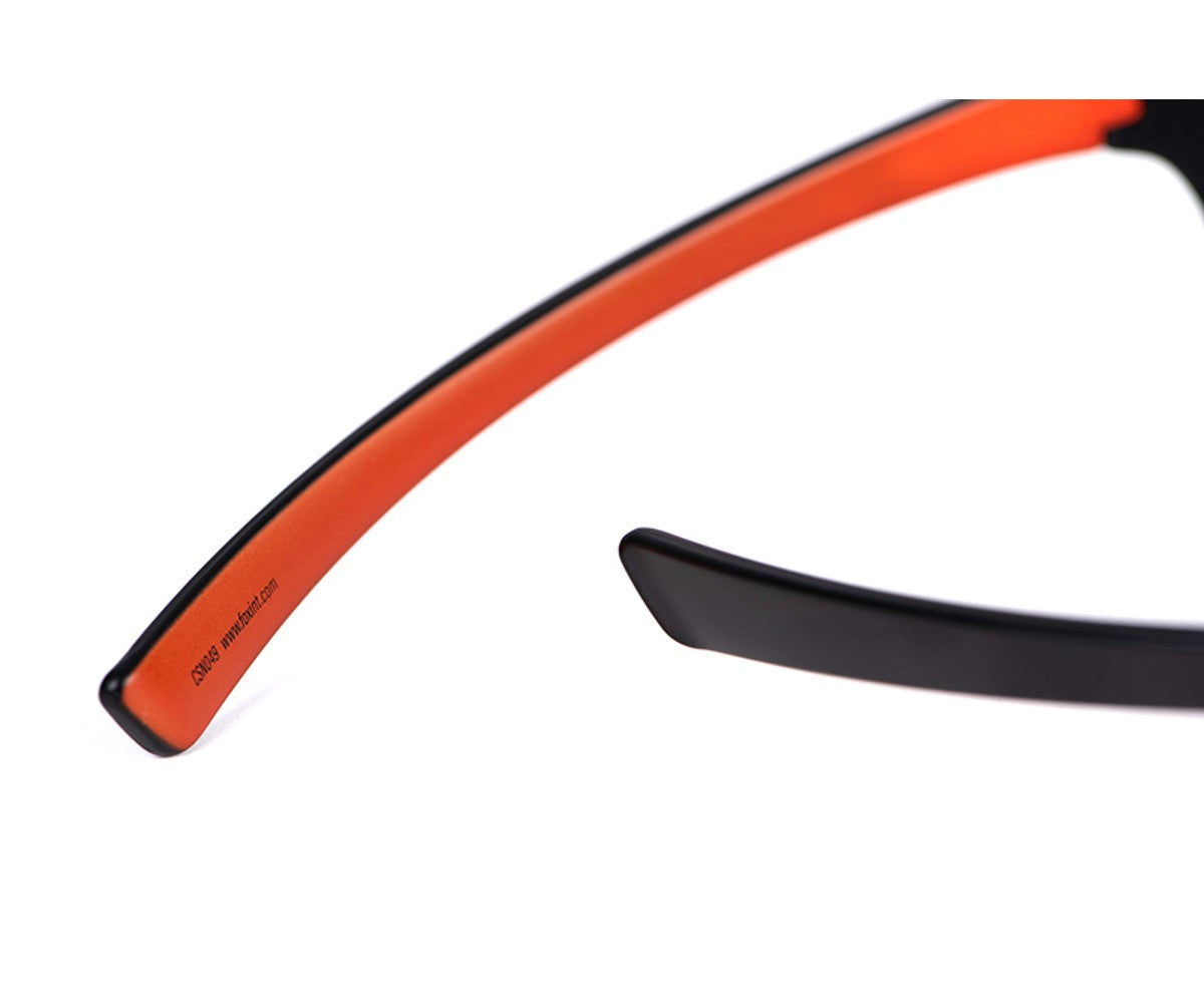 Очила Fox Collection Wraps Black/Orange - Grey Lens