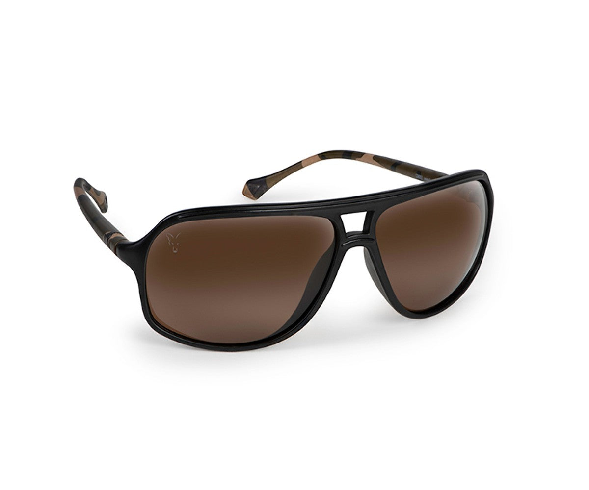Очила Fox AV8 Black & Camo - Brown lense