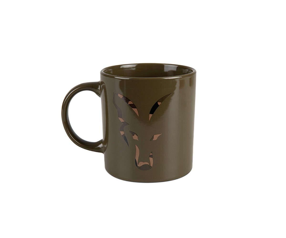 Чаша Fox Green Аnd Camo Head Ceramic Mug