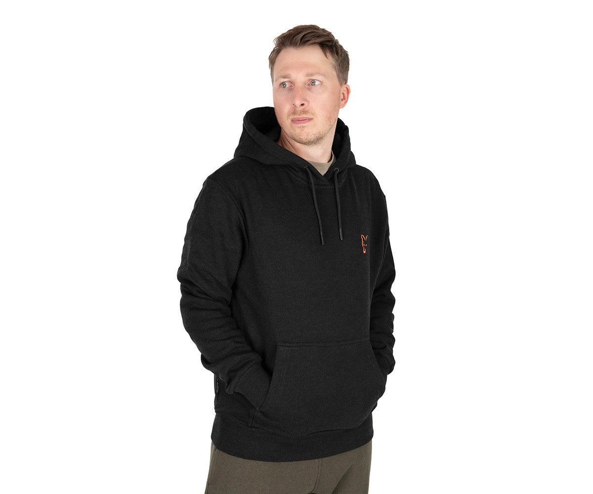 Суичър Fox Collection Hoody Black And Orange