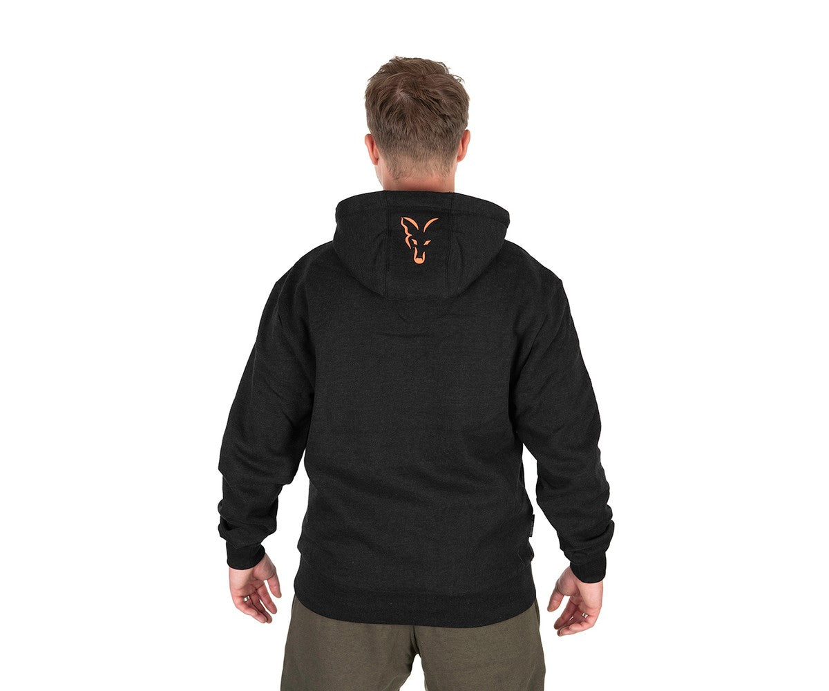 Суичър Fox Collection Hoody Black And Orange