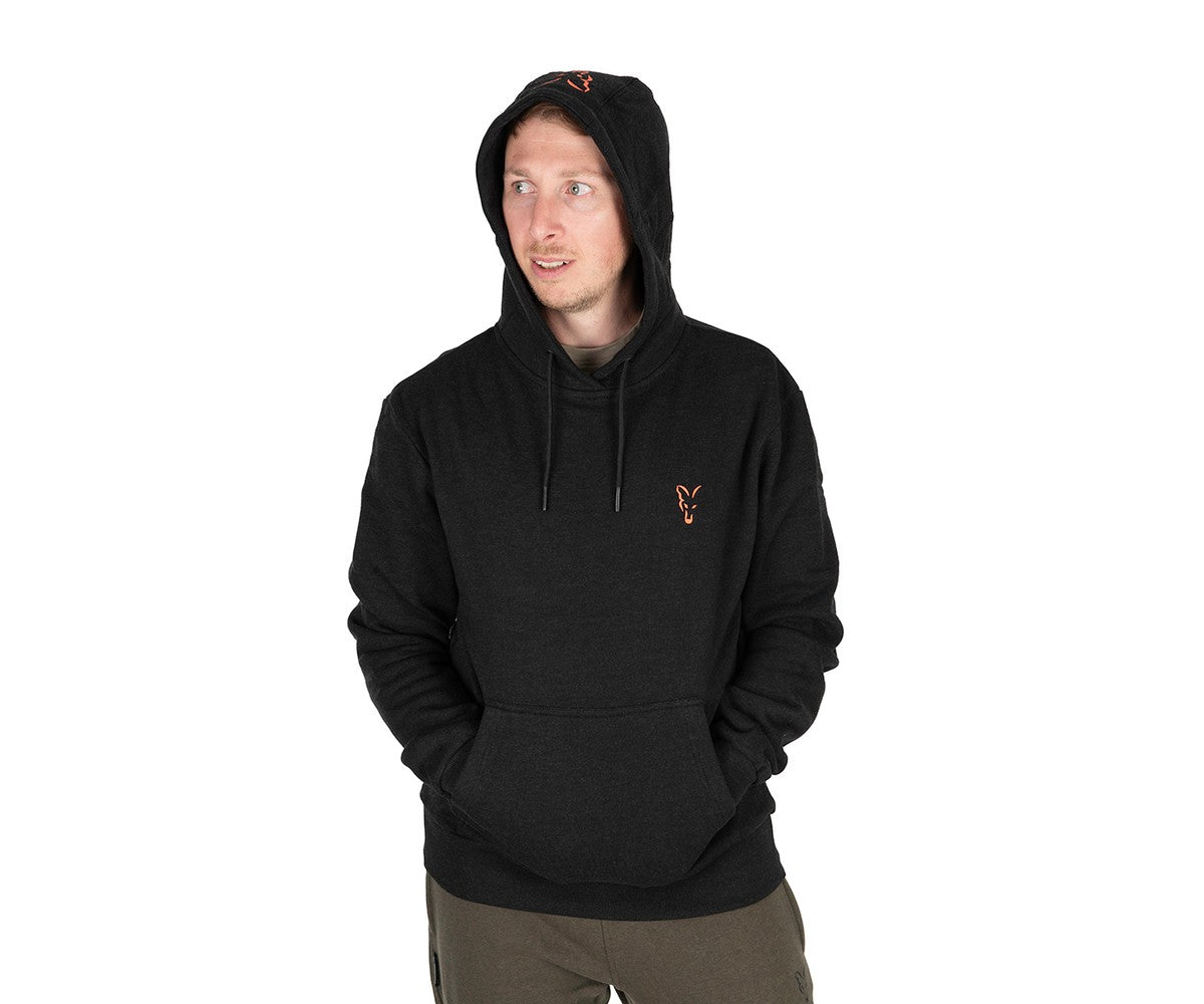 Суичър Fox Collection Hoody Black And Orange