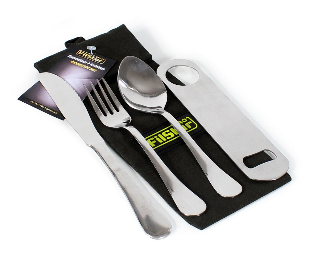 Комплект прибори за хранене FilStar Travel Cutlery Set
