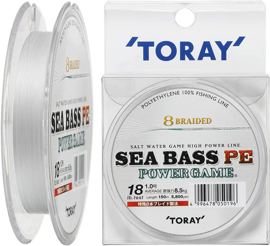 Плетено влакно Toray Sea Bass PE Power Game