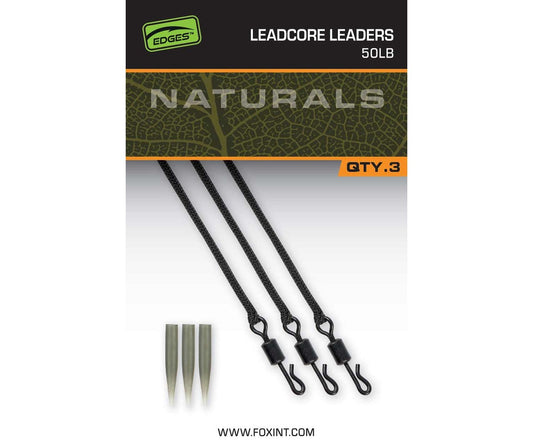 Готов монтаж Fox Edges Naturals Leadcore Leaders