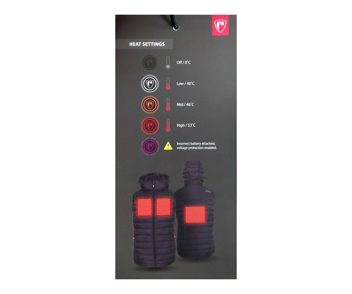 Елек с подгряване Fox Rage Heated Gilet