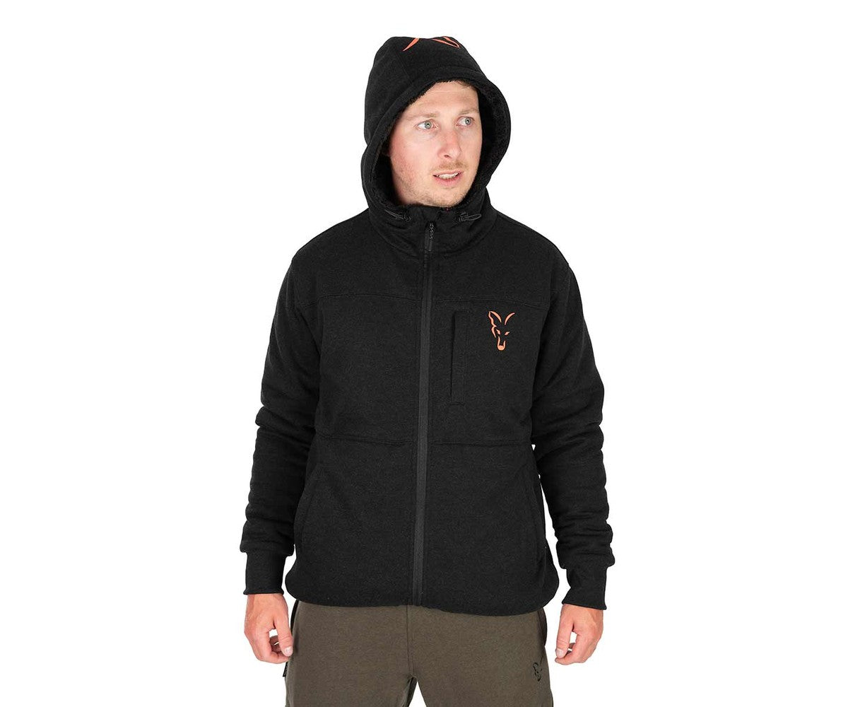 Яке Fox Collection Sherpa Jacket Black & Orange