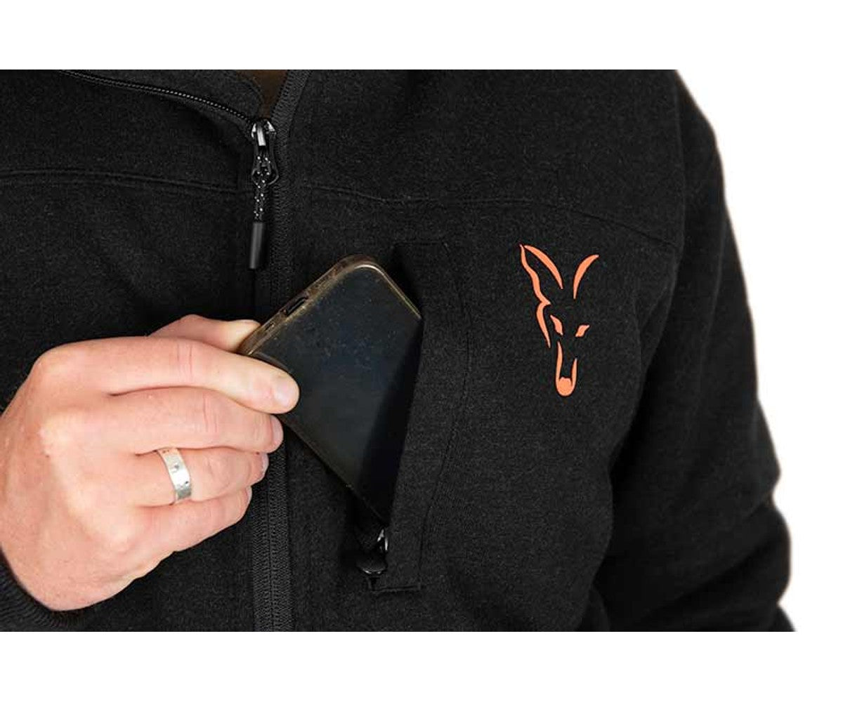 Яке Fox Collection Sherpa Jacket Black & Orange
