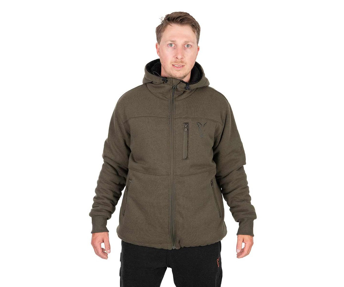 Яке Fox Collection Sherpa Jacket Green & Black