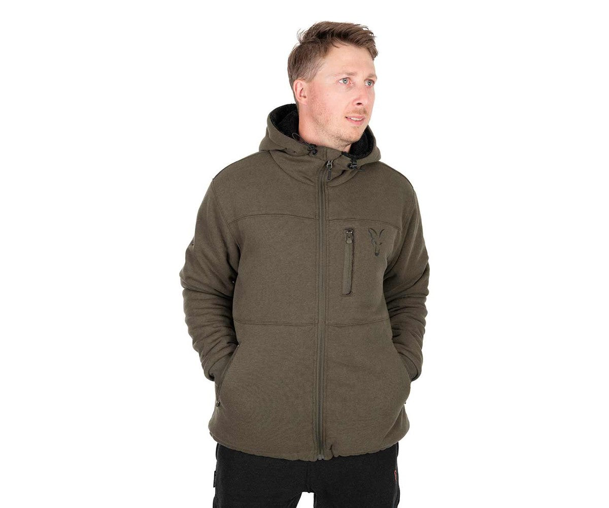 Яке Fox Collection Sherpa Jacket Green & Black