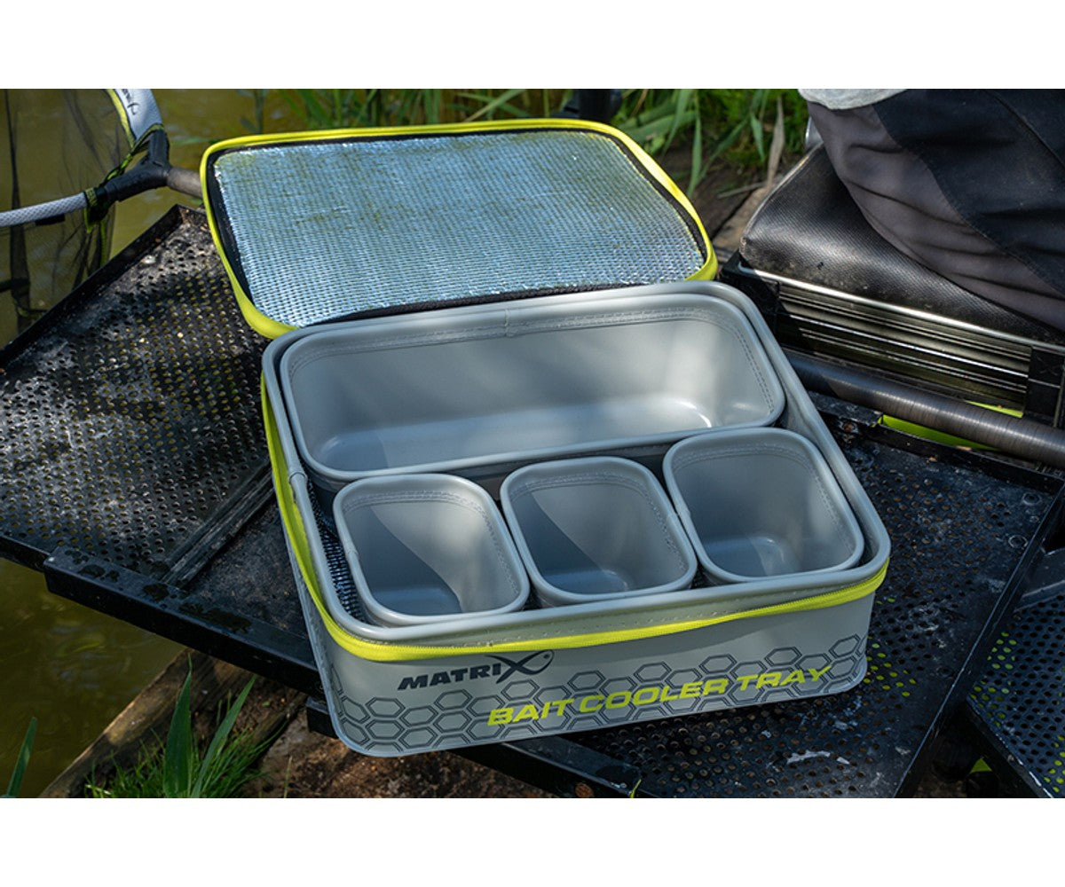 Хладилна чанта за стръв с кутии Matrix EVA Bait Cooler Tray