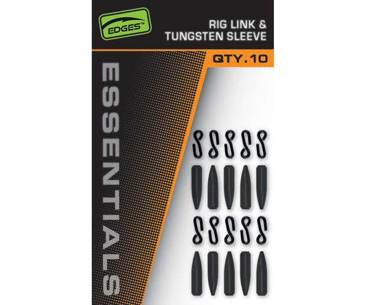 Бърза връзка с волфрамов конус Fox Edges Rig Link and Tungsten Sleeve