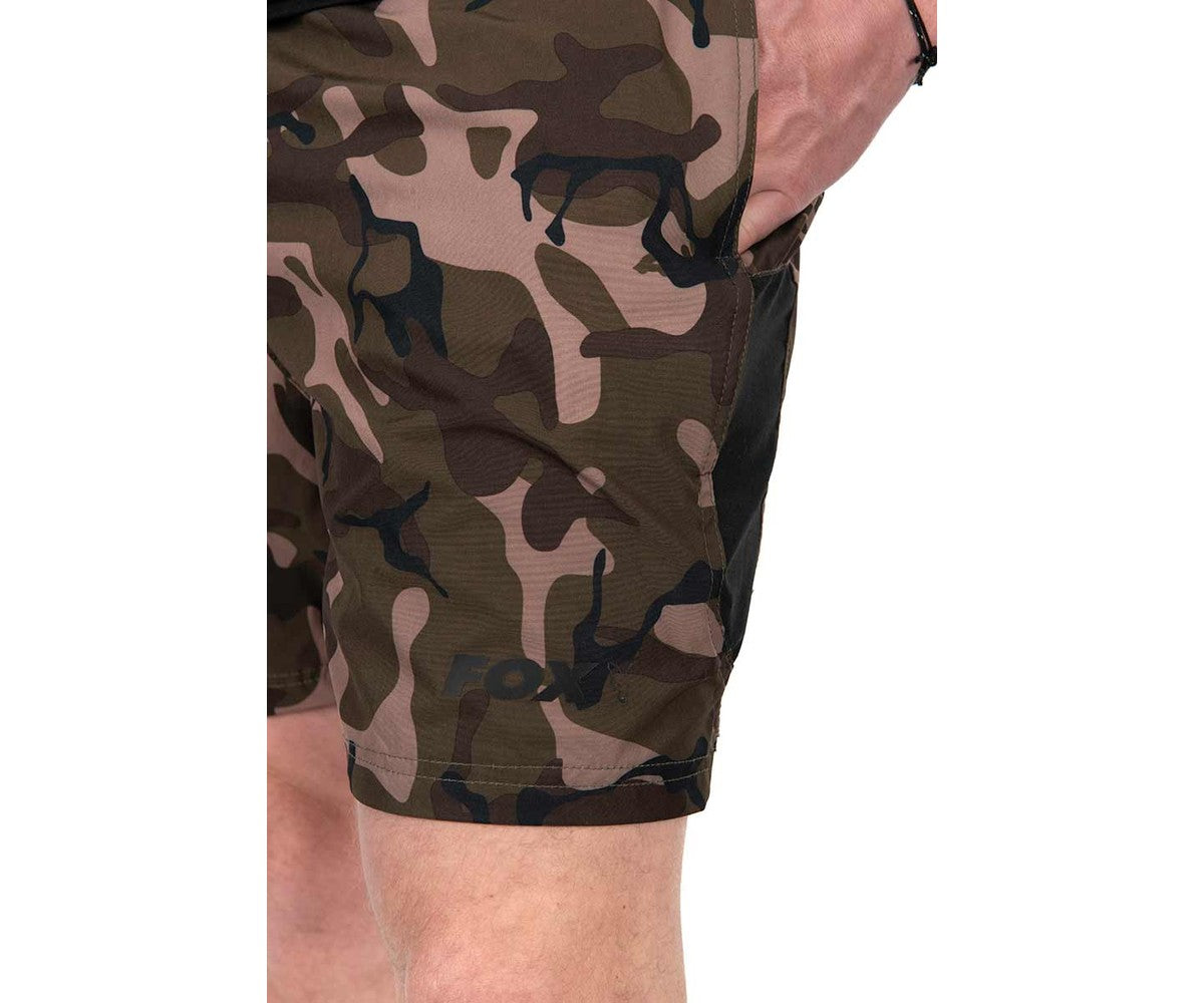 Къси панталони Fox Black/Camo LW Swim Shorts