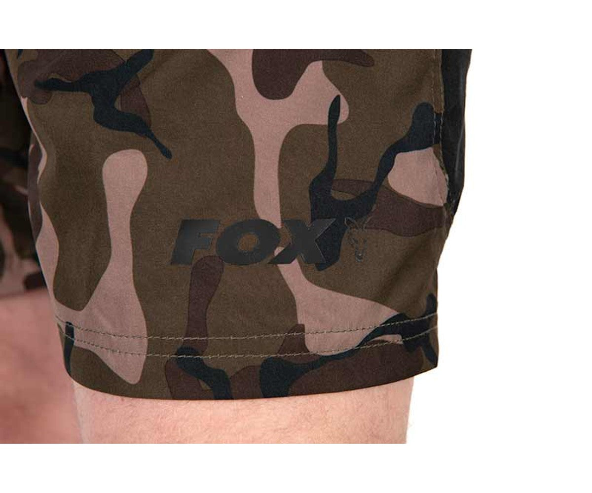 Къси панталони Fox Black/Camo LW Swim Shorts
