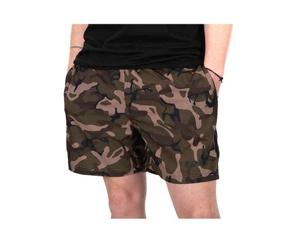 Къси панталони Fox Black/Camo LW Swim Shorts