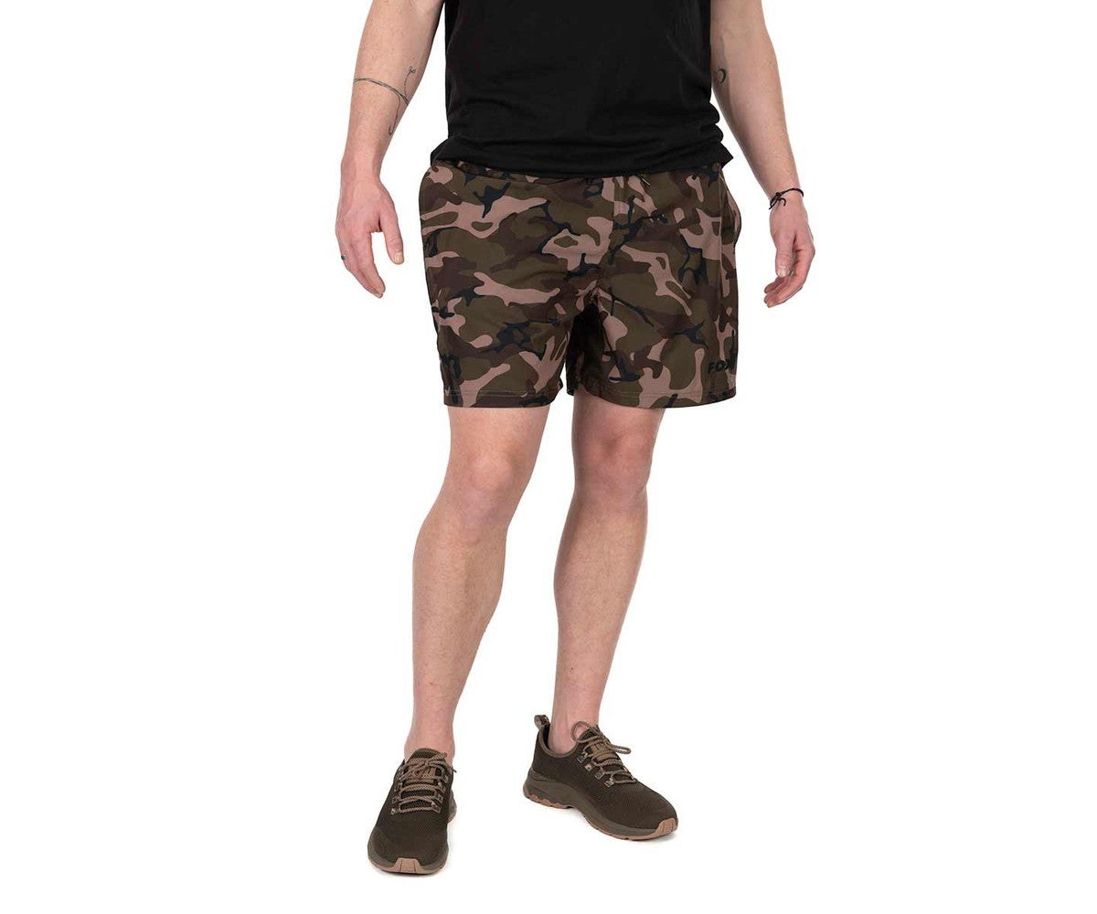 Къси панталони Fox Black/Camo LW Swim Shorts