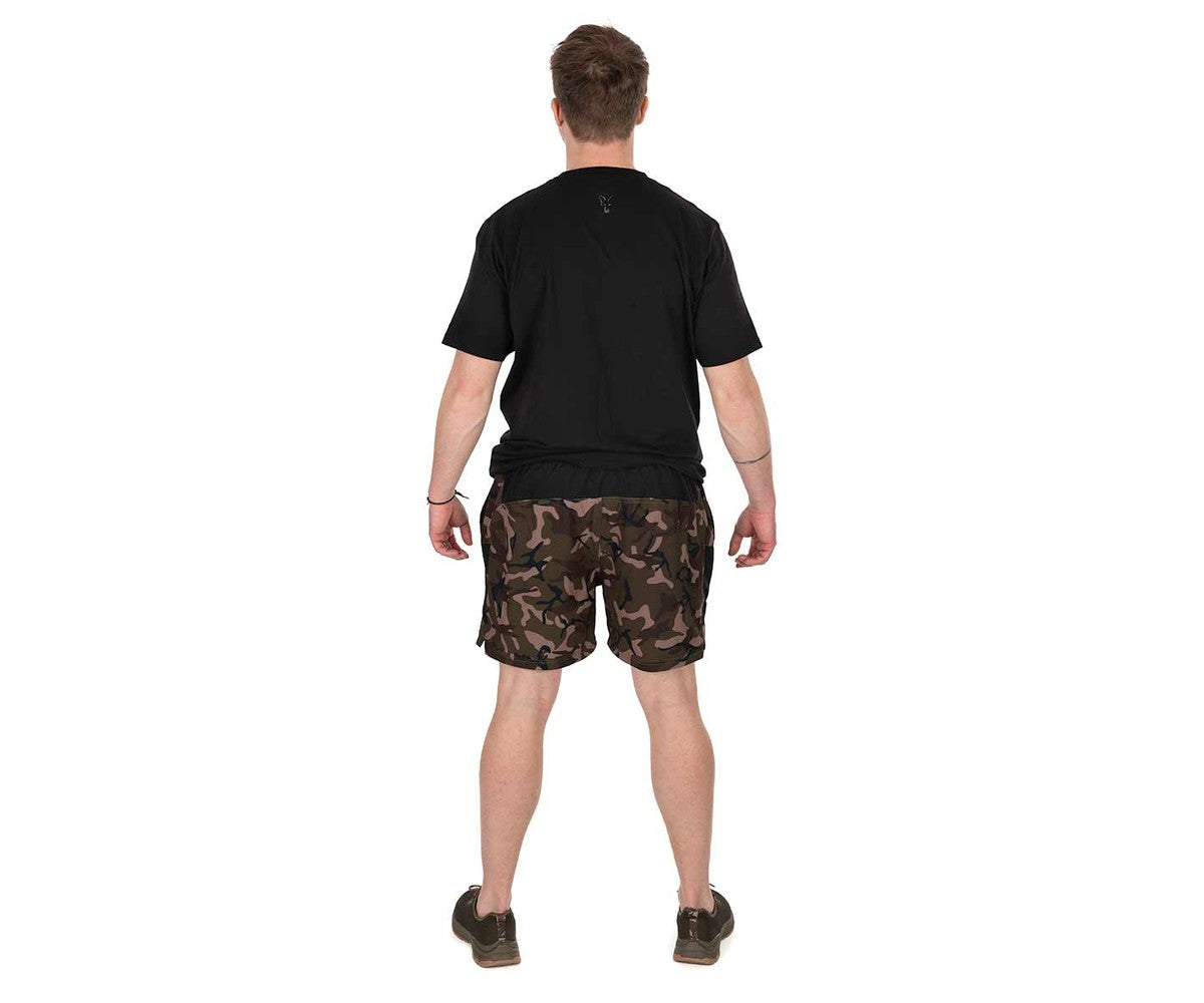 Къси панталони Fox Black/Camo LW Swim Shorts