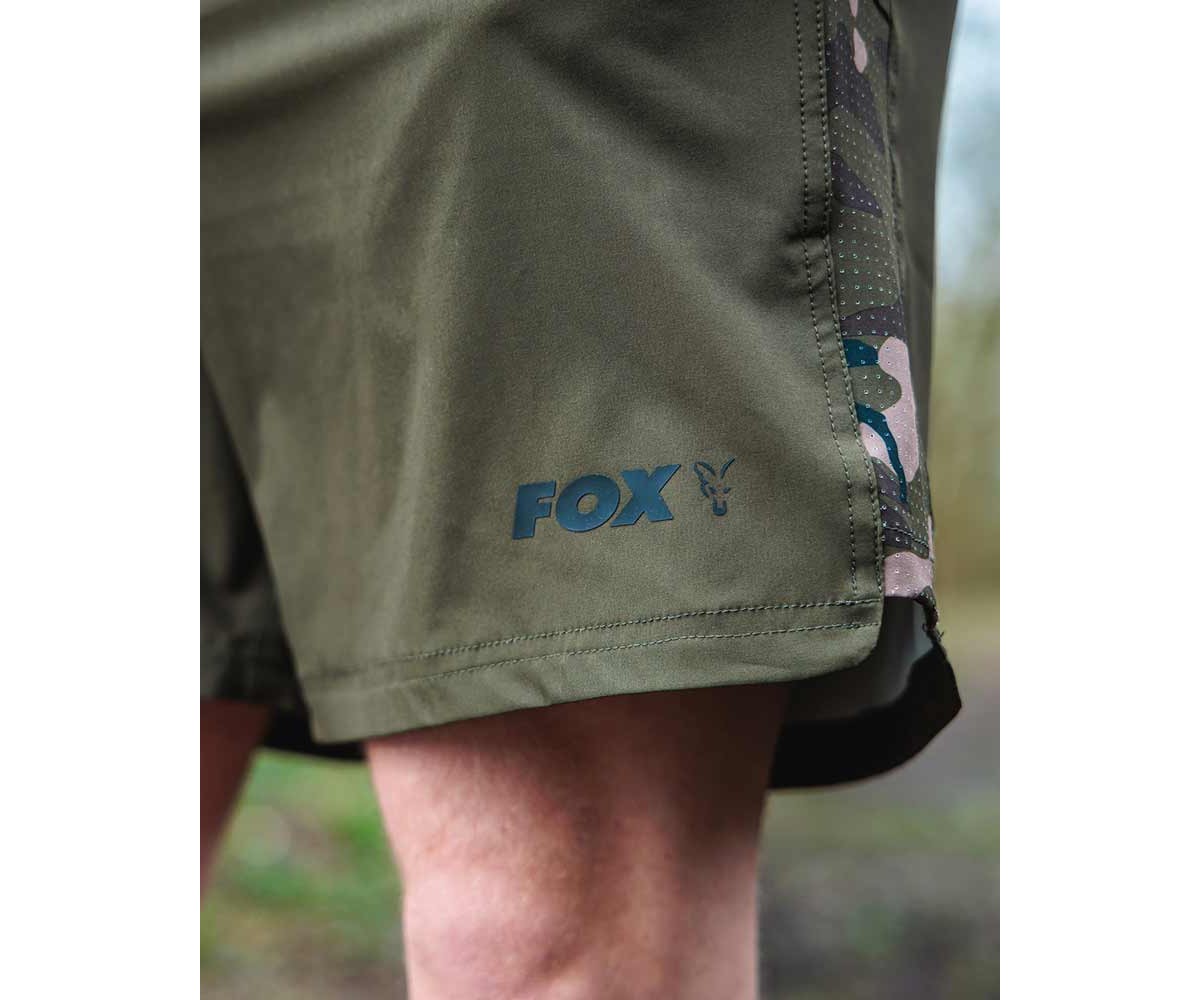 Къси панталони Fox Khaki/Camo LW Swim Shorts