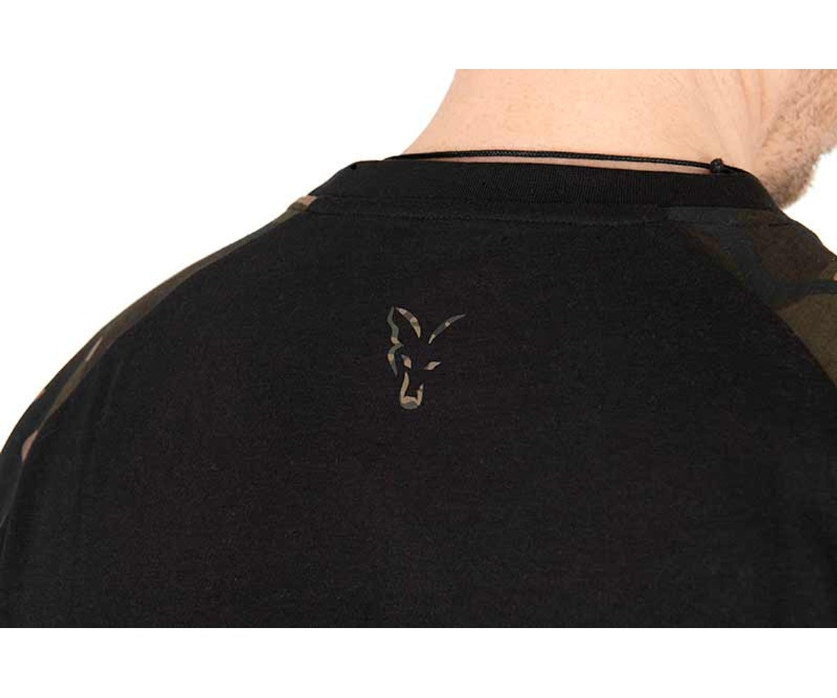 Тениска Fox Black/Camo Outline T-Shirt