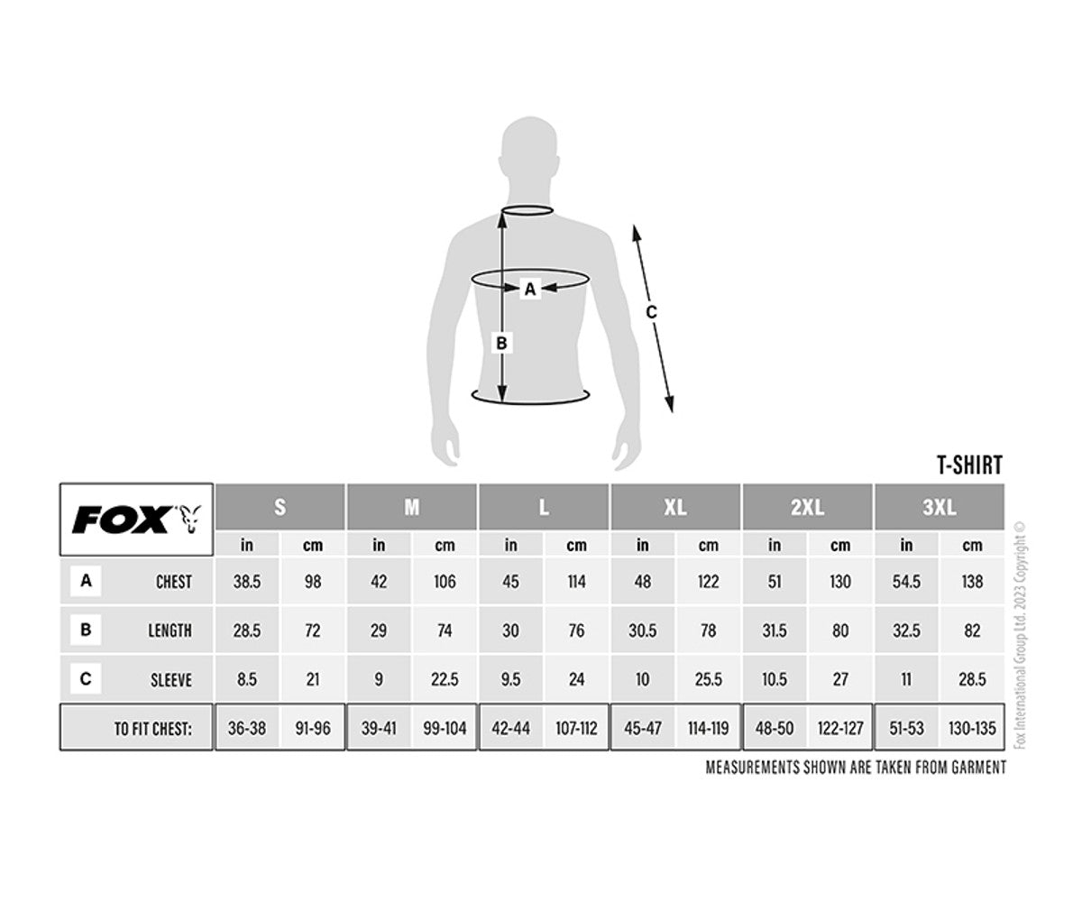 Тениска Fox Black/Camo Outline T-Shirt