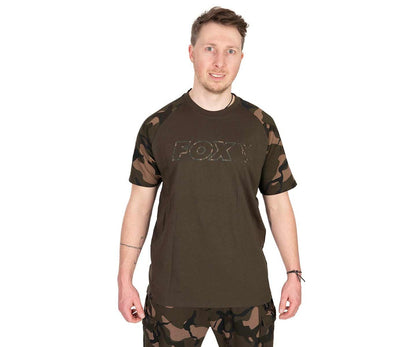 Тениска Fox Khaki/Camo Outline T-Shirt