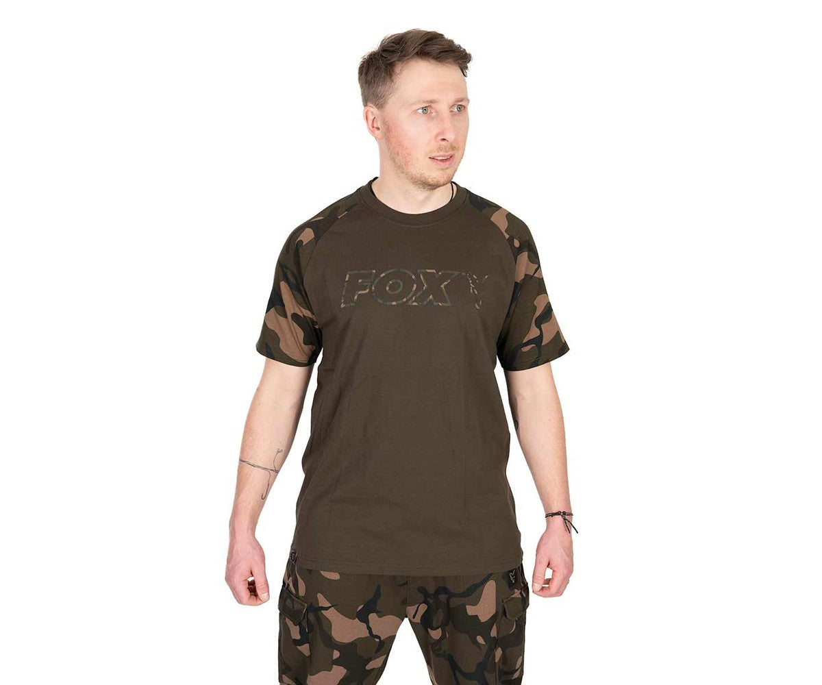 Тениска Fox Khaki/Camo Outline T-Shirt