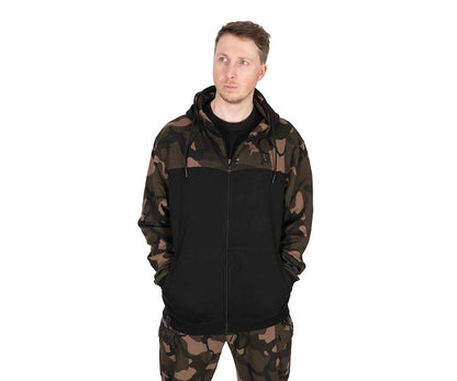 Суичър Fox LW BLack/Camo Split Zip Hoody