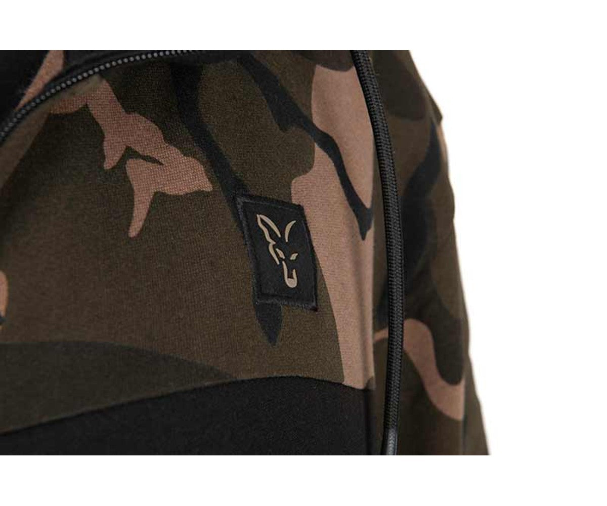 Суичър Fox LW BLack/Camo Split Zip Hoody