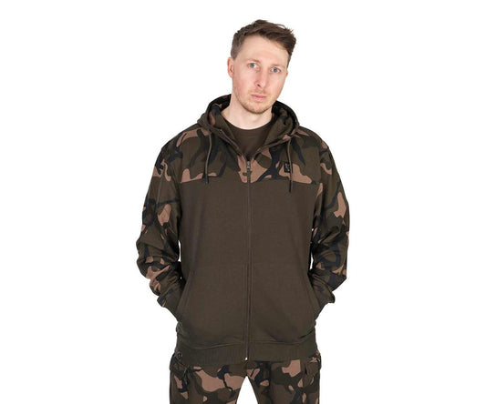 Суичър Fox LW Khaki/Camo Split Zip Hoody