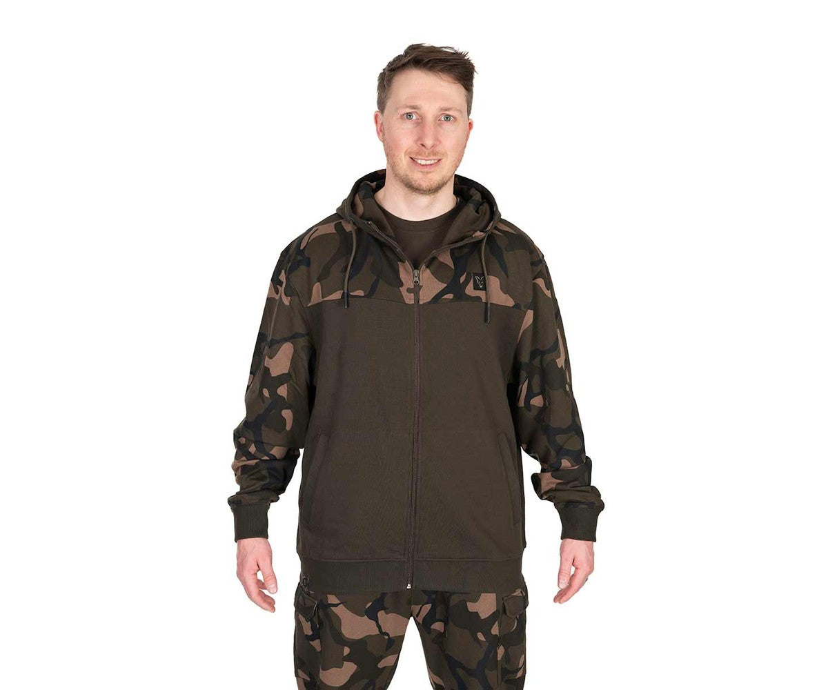 Суичър Fox LW Khaki/Camo Split Zip Hoody