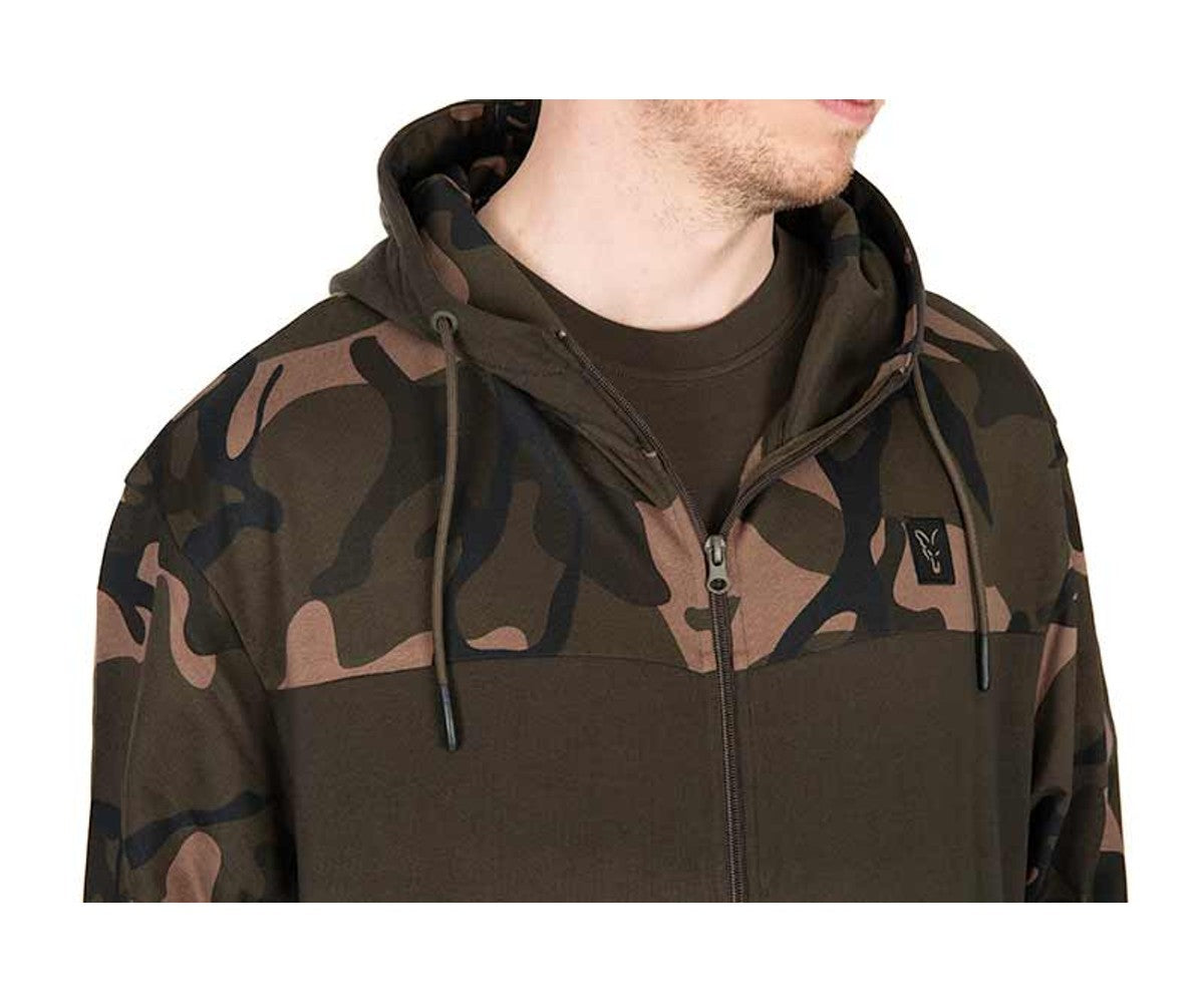 Суичър Fox LW Khaki/Camo Split Zip Hoody