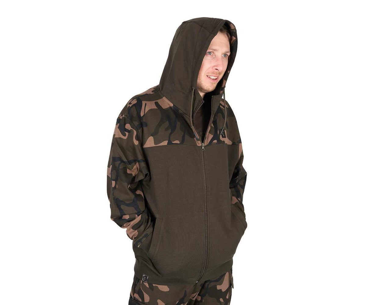 Суичър Fox LW Khaki/Camo Split Zip Hoody