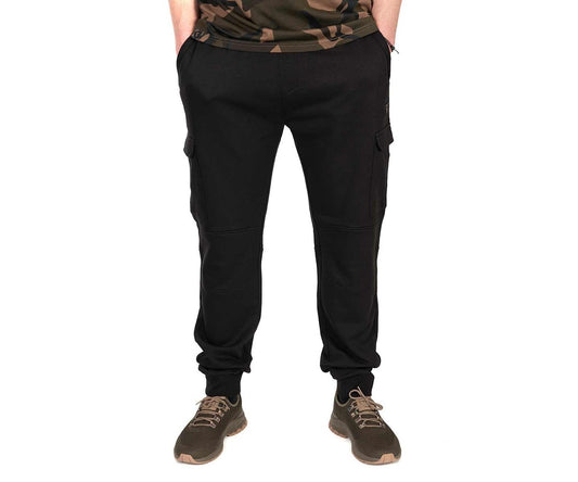 Панталон Fox LW Black/Camo Combat Joggers