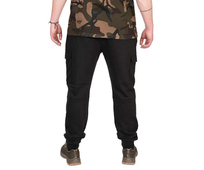 Панталон Fox LW Black/Camo Combat Joggers