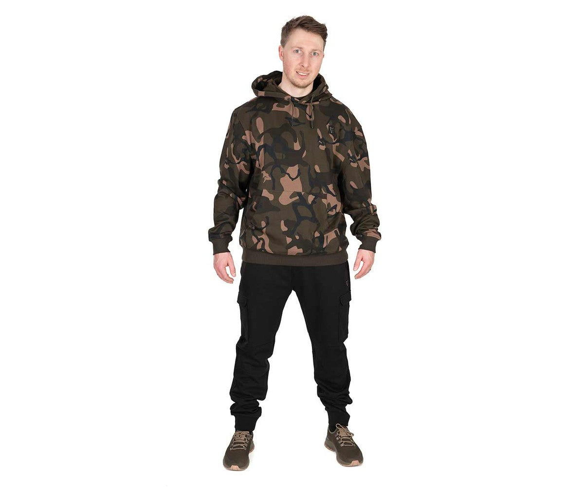 Панталон Fox LW Black/Camo Combat Joggers