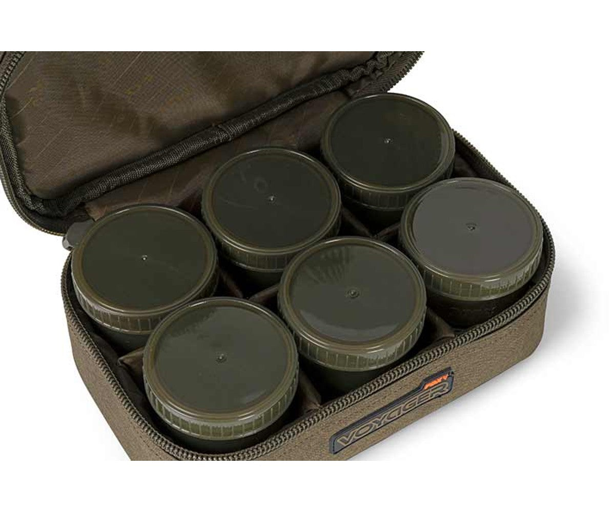 Органайзер за подхранки Fox Voyager 8 Pot Hookbait Case