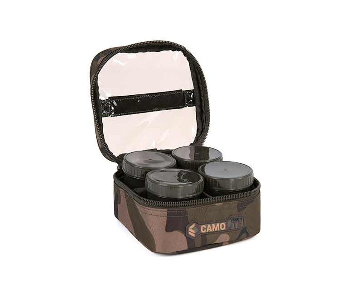 Органайзер за подхранки Fox Camolite 6 Pot Hookbait Case