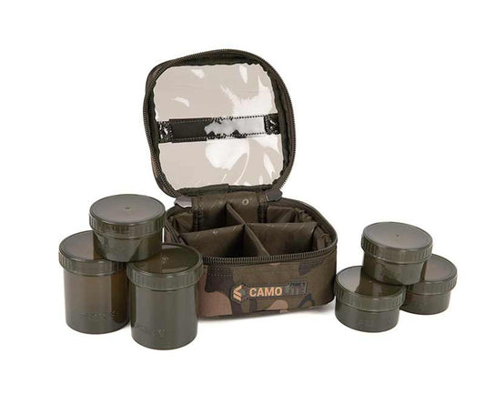 Органайзер за подхранки Fox Camolite 6 Pot Hookbait Case