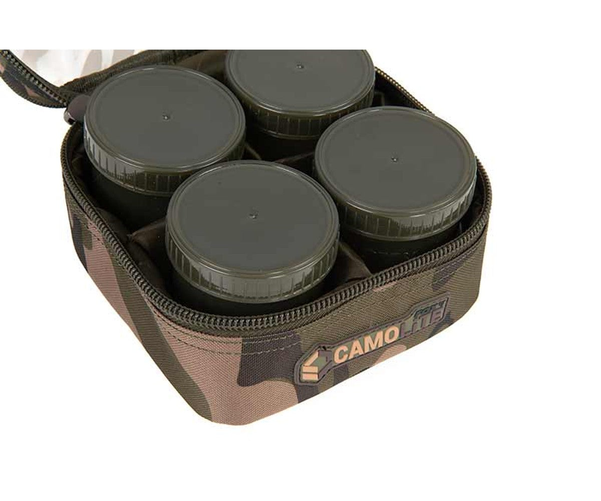 Органайзер за подхранки Fox Camolite 6 Pot Hookbait Case
