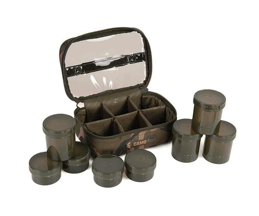 Органайзер за подхранки Fox Camolite 8 Pot Hookbait Case